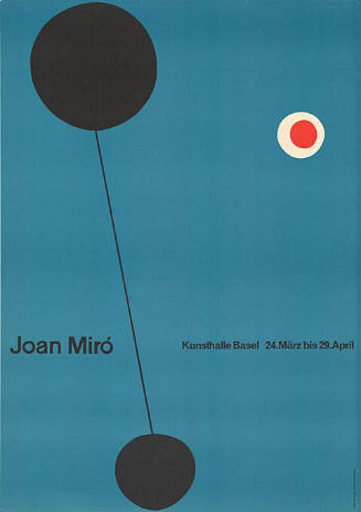 Joan Miró, Kunsthalle Basel
