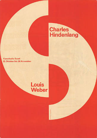 Charles Hindenlang, Louis Weber, Kunsthalle Basel