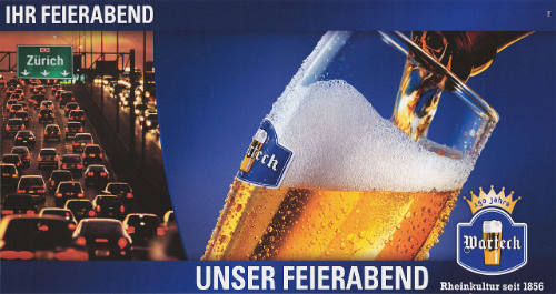 Ihr Feierabend, Unser Feierabend, Warteck, Rheinkultur seit 1856