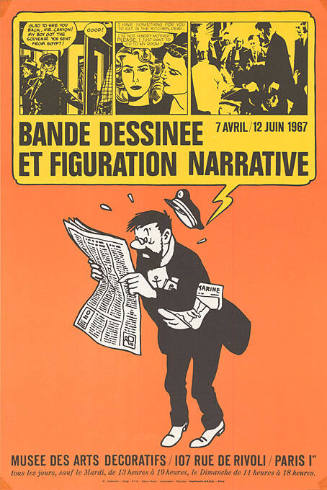 Bande dessinée et figuration narrative, Musée des Arts Décoratifs, Paris