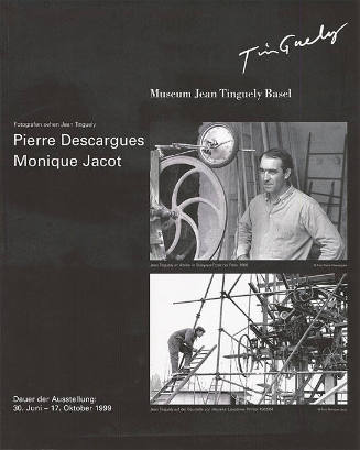 Pierre Descargues, Monique Jacot, Museum Jean Tinguely Basel