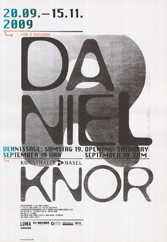 Daniel Knor, Kunsthalle Basel