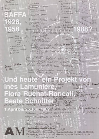 SAFFA 1928, 1958 …1988? Und heute: ein Projekt von Ines Lamunière, Flora Ruchat-Roncati, Beate Schnitter