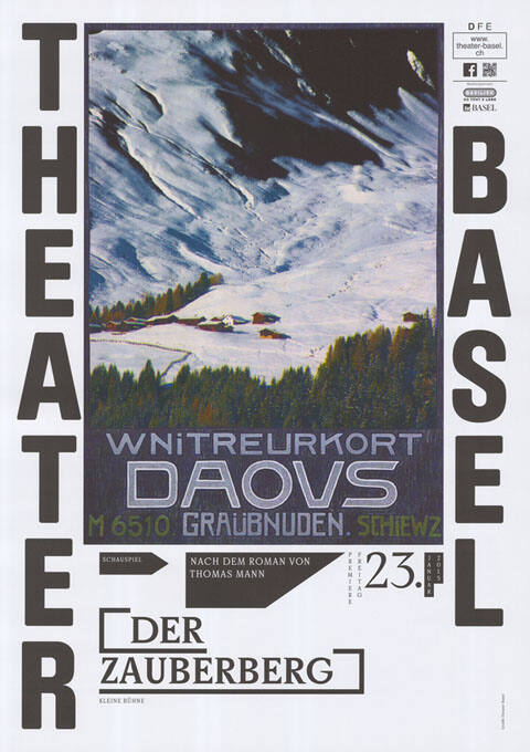 Der Zauberberg, nach dem Roman von Thomas Mann, Theater Basel