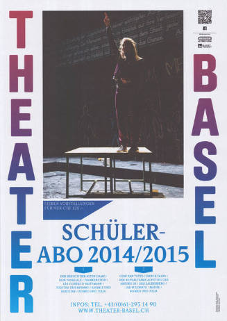 Theater Basel, Schüler-Abo 2014/2015