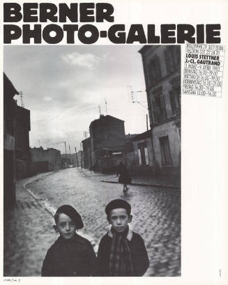 Louis Stettner, J.-Cl. Gautrand, Berner Photo-Galerie