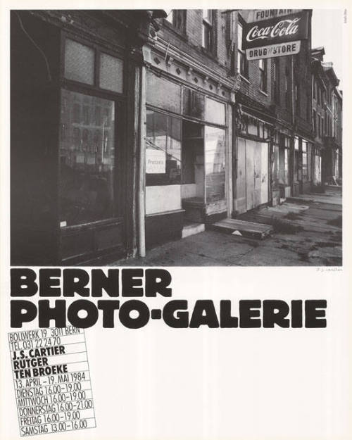 J. S. Cartier, Rutger Ten Broeke, Berner Photo-Galerie