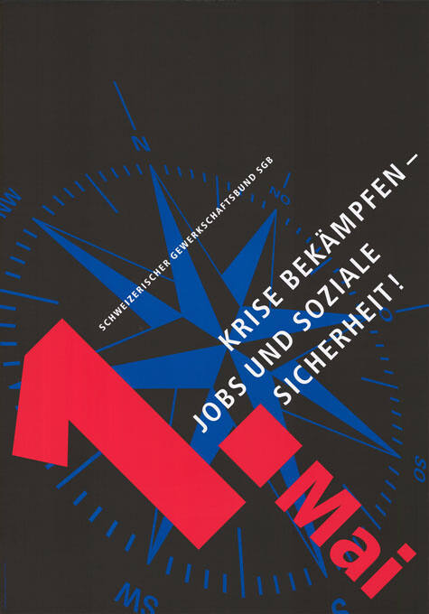 1. Mai Krise bekämpfen - Jobs und soziale Sicherheit!