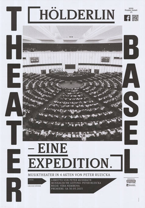 Hölderlin – eine Expedition, Peter Ruzicka, Theater Basel