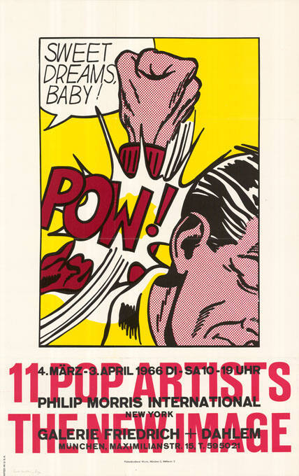 11 Pop Artists, The New Image, Philip Morris International, Galerie Friedrich + Dahlem