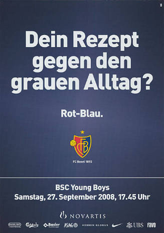 Dein Rezept gegen den grauen Alltag? Rot-Blau. FCB