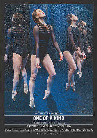 One of a kind, Jiří Kylián, Theater Basel