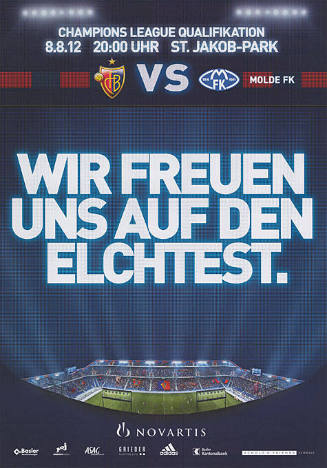 Wie freuen uns auf den Elchtest. FCB