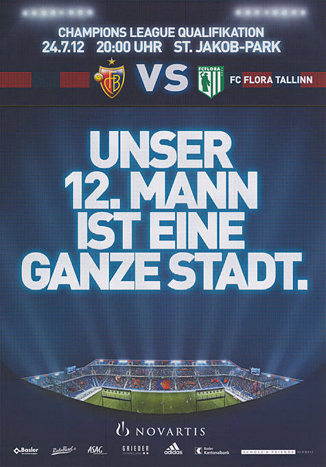 Unser 12. Mann ist eine ganze Stadt. FCB