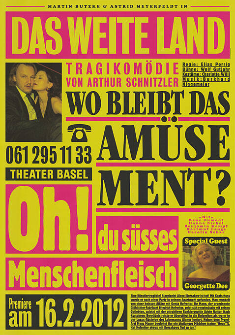 Das weite Land, Arthur Schnitzler, Theater Basel