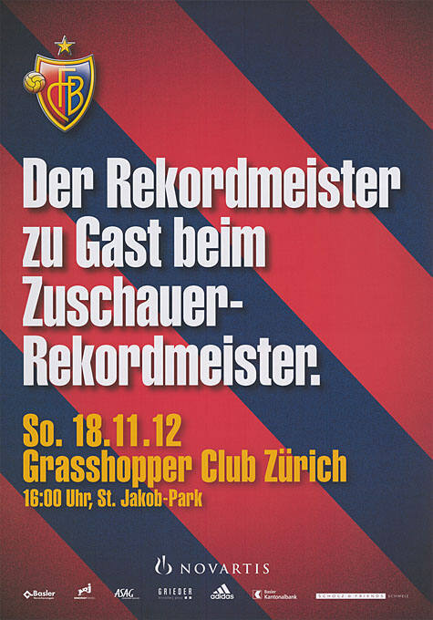 Der Rekordmeister zu Gast beim Zuschauer-Rekordmeister. FCB