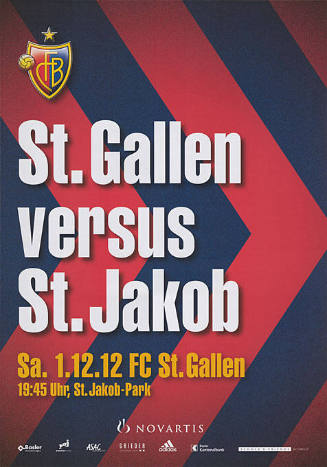 St. Gallen versus St. Jakob. FCB