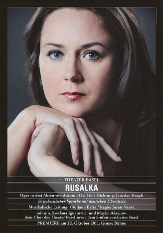 Rusalka, Antonín Dvořák, Theater Basel
