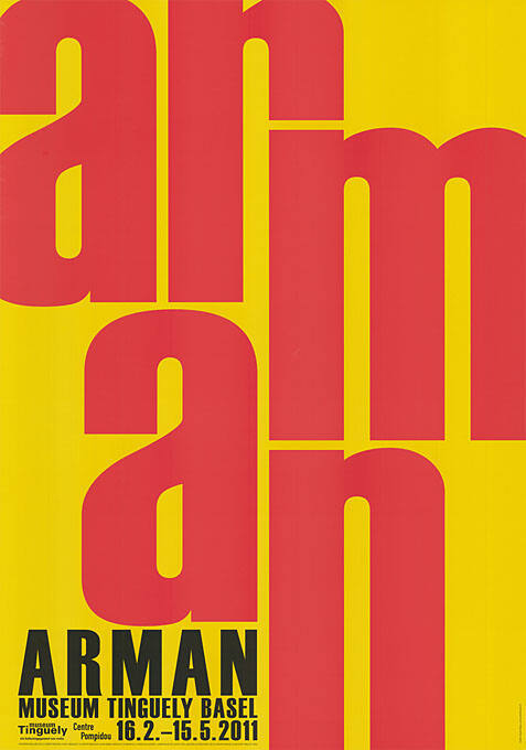 Arman, Museum Tinguely, Basel