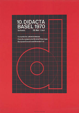 10. Didacta, Europäische Lehrmittelmesse, Schweizer Mustermesse Basel