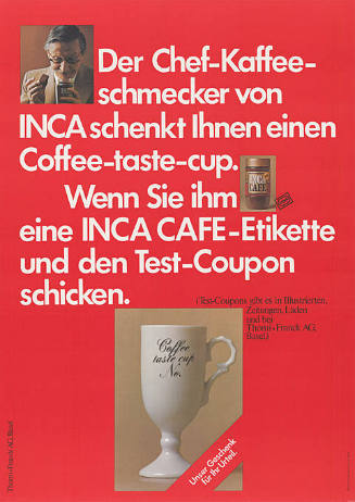 Der Chef-Kaffeeschmecker von Inca schenkt Ihnen einen Coffee-taste-cup […]