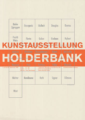 Kunstausstellung Holderbank