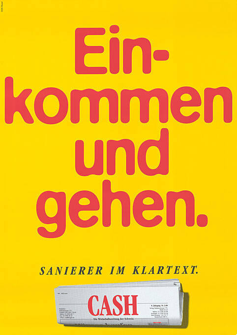 Einkommen und gehen. Sanierer im Klartext. CASH