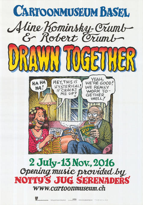 Drawn Together, Cartoonmuseum Basel, Aline Kominsky-Crumb & Robert Crumb