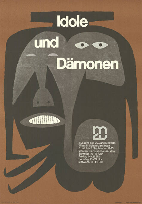 Idole und Dämonen, Museum des 20. Jahrhunderts, Wien