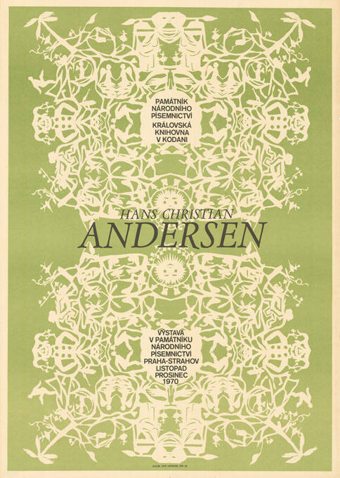 Hans Christian Andersen, Památník národního písemnictví, Praha