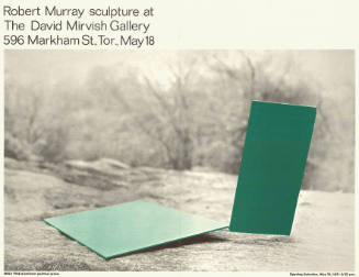 Robert Murray, David Mirvish Gallery