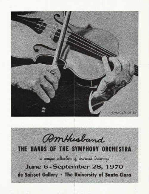 Rm Husband, The Hands of the Symphony Orchestra, de Saisset Gallery, The University of Santa Clara