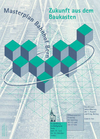 Masterplan Bahnhof Bern, Zukunft aus dem Baukasten, Ausstellung im Käfigturm Bern