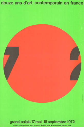 Douze ans d’art contemporain en France, Grand Palais