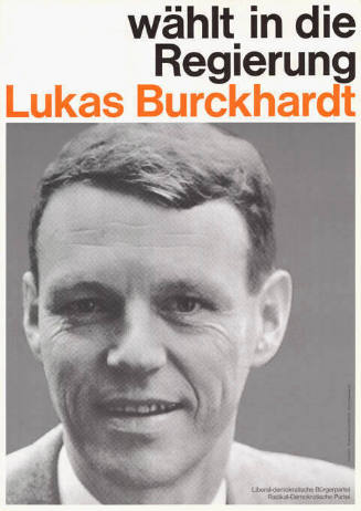 Wählt in die Regierung, Lukas Burckhardt