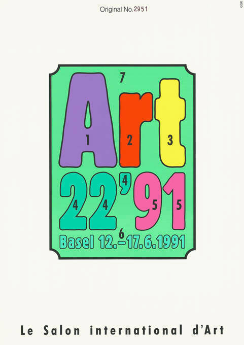 Art 22’91, Basel, Le Salon International d’Art