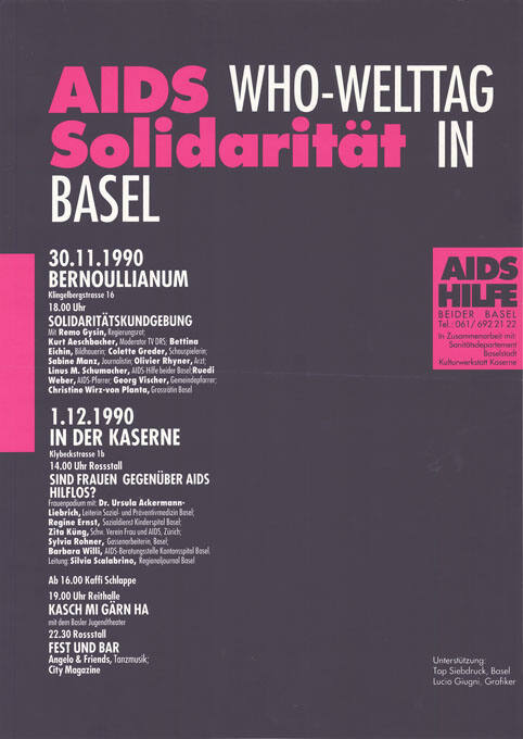 Basel-Stadt, Sanitätsdepartement