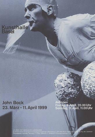 John Bock, Aktionen, Kunsthalle Basel