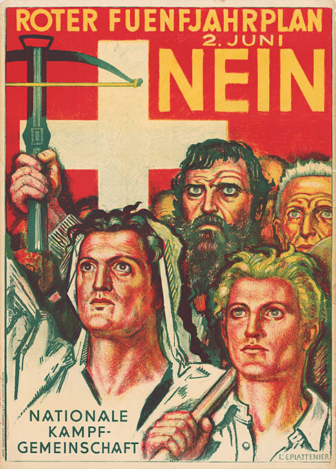 Roter Fünfjahrplan, Nein, Nationale Kampfgemeinschaft