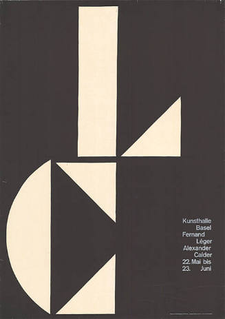 Fernand Léger, Alexander Calder, Kunsthalle Basel