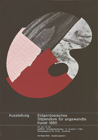 Ausstellung, Eidgenössisches Stipendium für angewandte Kunst 1985