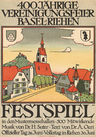 400jährige Vereinigungsfeier Basel-Riehen, Festspiel