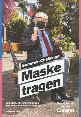 Sommer-Challenge: Maske tragen, Gemeinsam gegen Corona