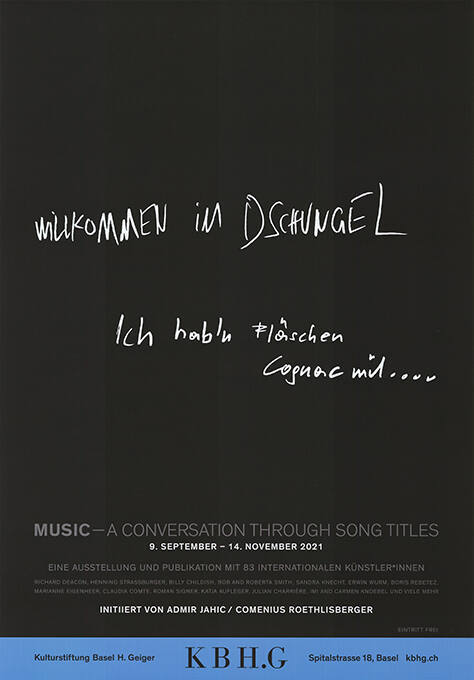 Kulturstiftung Basel H. Geiger, KBH.G, Basel