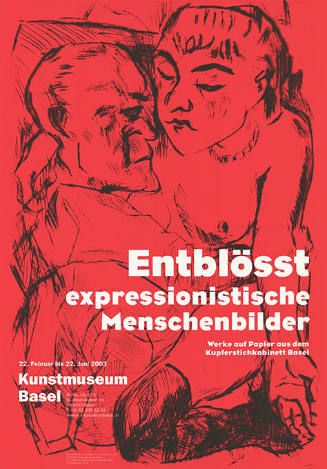 Entblösst, expressionistische Menschenbilder, Kunstmuseum Basel