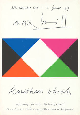 Max Bill, Kunsthaus Zürich