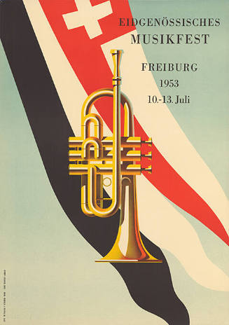 Eidgenössisches Musikfest, Freiburg, 1953