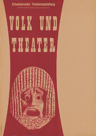 Volk und Theater, Schweizerische Theaterausstellung, Kunstgewerbemuseum Zürich