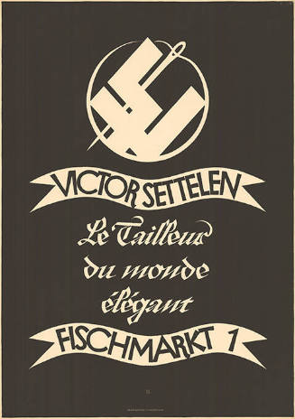 Victor Settelen, Le Tailleur du monde élégant, Fischmarkt 1