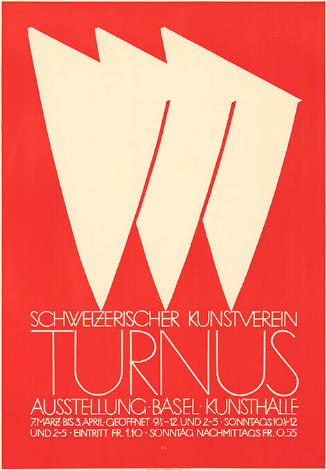Schweizerischer Kunstverein, Turnus, Ausstellung Basel, Kunsthalle